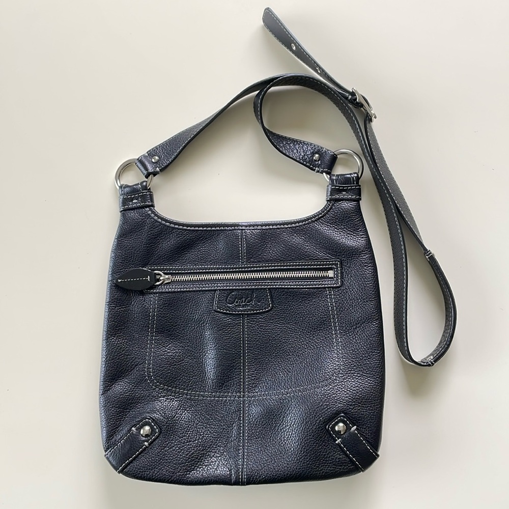 Coach Leather Cross Body Purse